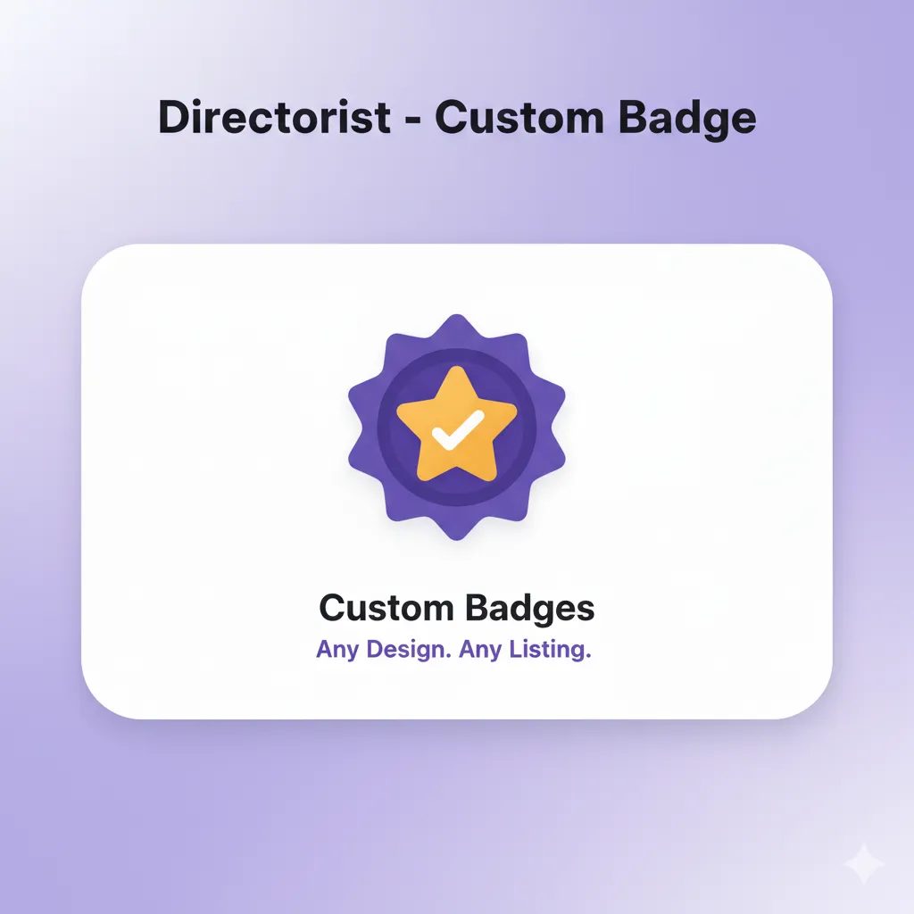 Directorist - Custom Badges