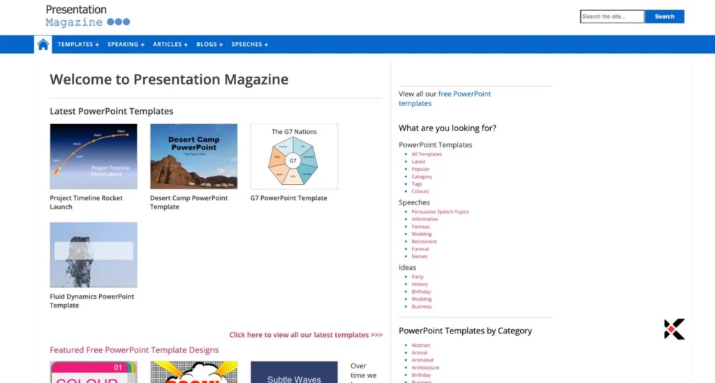 Presentation Magazine