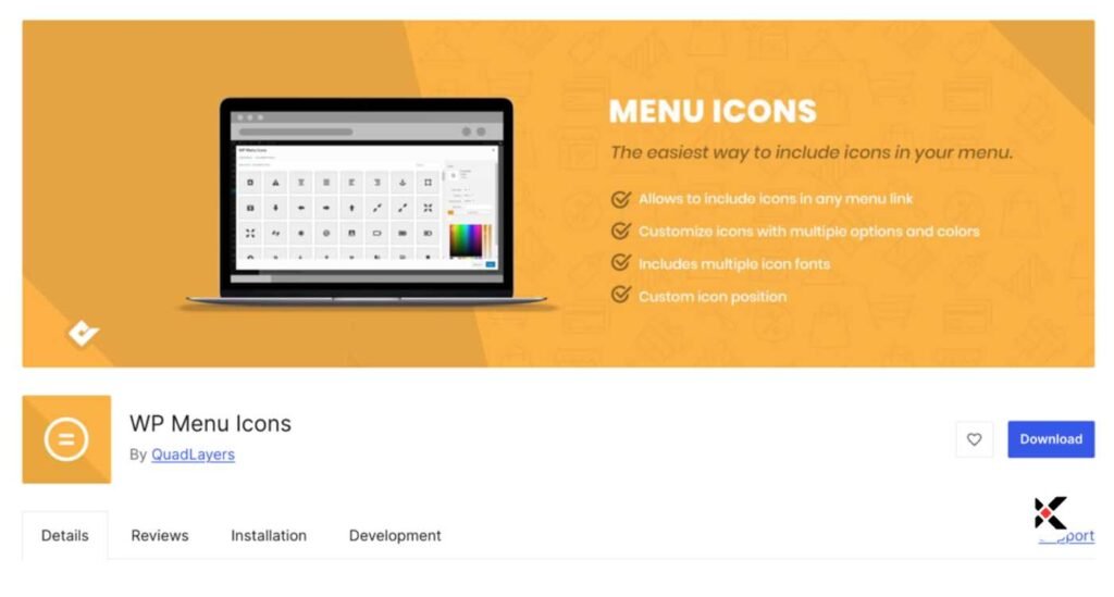 WP Menu Icons