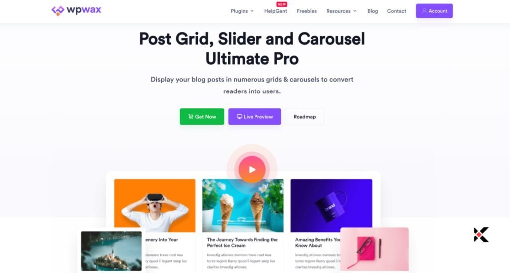 Post Grid, Slider, and Carousel Ultimate Pro