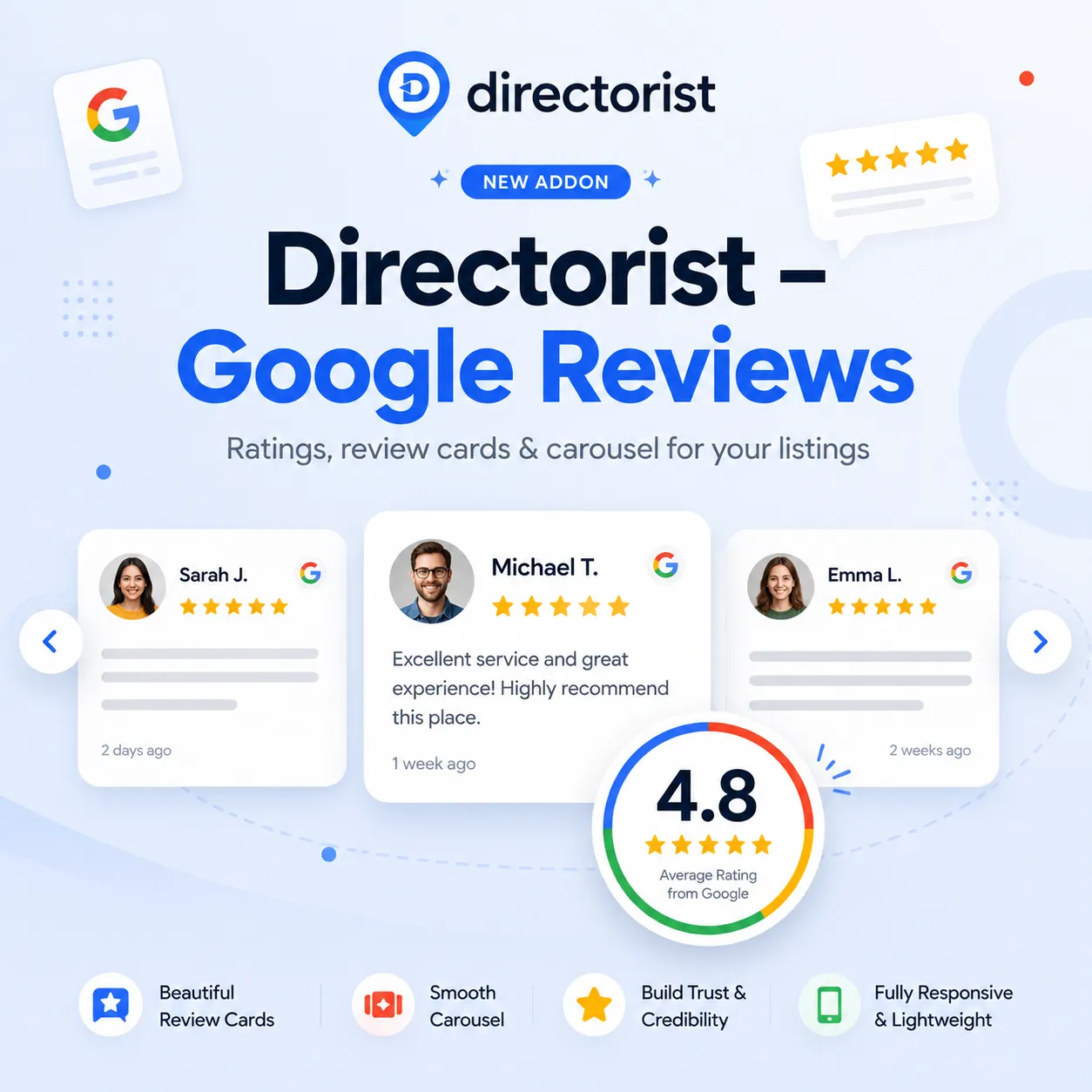 Directorist - Google Reviews